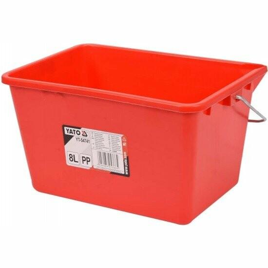Ведро для малярных работ Yato 8 л, пластиковое (YT-54741)