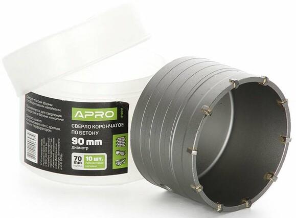 Сверло корончатое по бетону APRO 90 мм (819011)