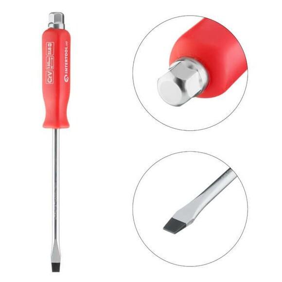 Отвертка ударная Intertool SL8х150 мм (HT-0484)