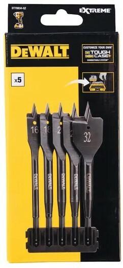 Кассета с перьевыми сверлами DeWalt Extreme Impact DT70834