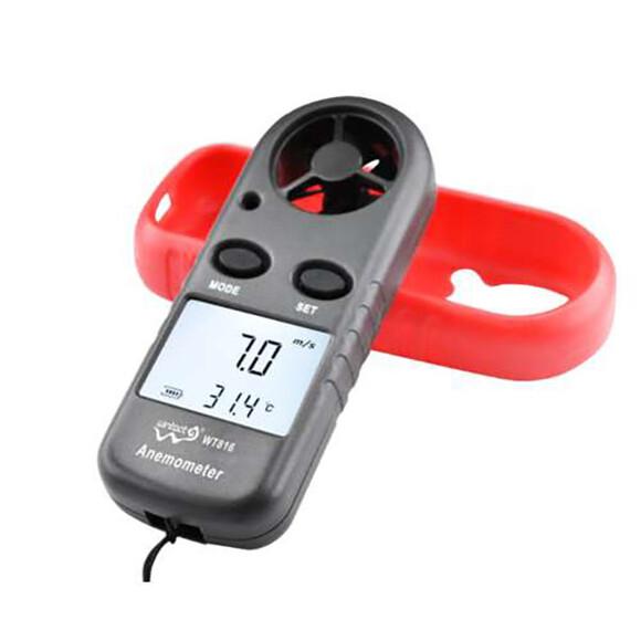 Анемометр Wintact 0,1-30м/с, -10-45°C (WT816)