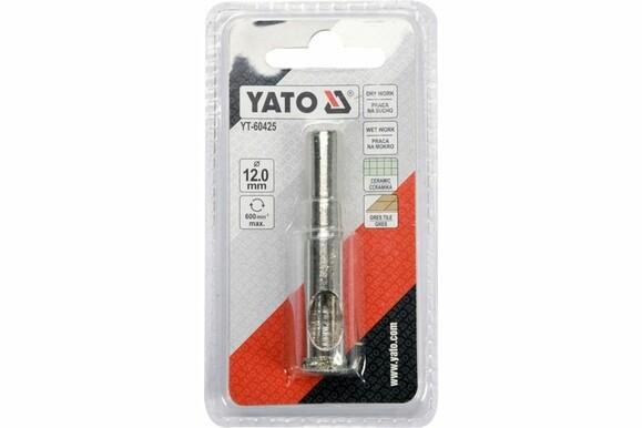 Сверло алмазное по керамограниту YATO 12 мм (YT-60425)