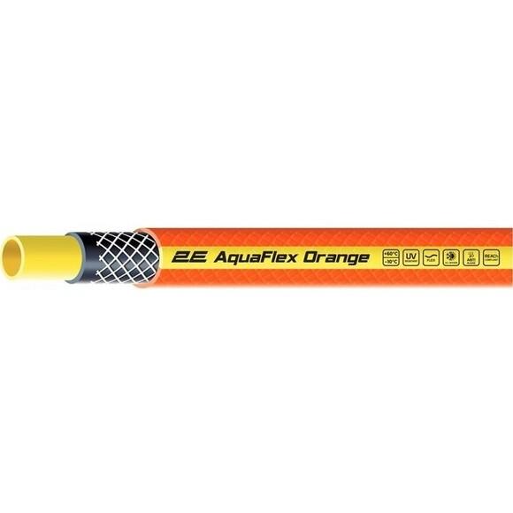 Шланг садовый 2Е AquaFlex Orange 1/2, 30 м (2E-GHE12OE30)