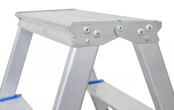 Двухсторонняя алюминиевая стремянка VIRASTAR GORA 2х2 (VDD022)