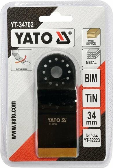 Полотно-насадка для реноватора Yato YT-34702 BIM-TIN 40 мм