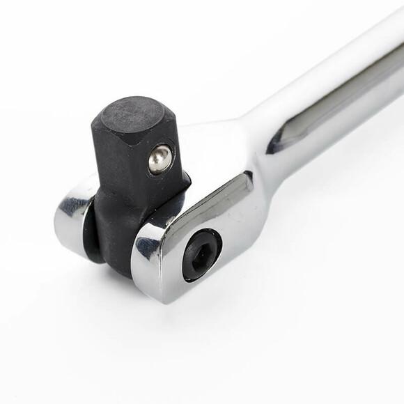 Вороток APRO с шарниром CrV ?  375 мм (257113)