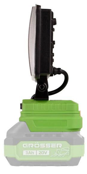 Аккумуляторный фонарь Grosser GED 320 (G0147) (без АКБ и ЗУ)