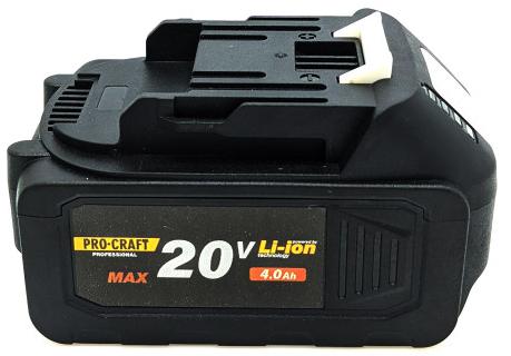 Аккумуляторная батарея PROCRAFT Battery 20/4 (030204)