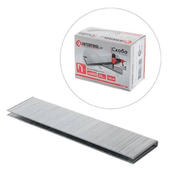 Скобы для степлера Intertool 35 мм, 5.7 (5.8)x1.25x1 мм, 5000 шт. (PT-8335)