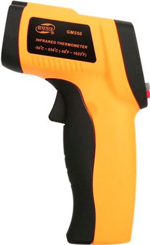 Бесконтактный инфракрасный термометр (пирометр) Benetech -50-550°C (GM550)