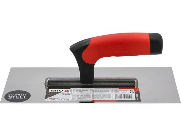 Гладилка штукатурная Yato 270x130 мм (YT-5200)