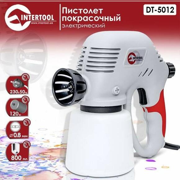 Пистолет покрасочный электрический INTERTOOL DT-5012