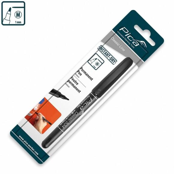 Маркер перманентный PICA Classic черный (534/46)