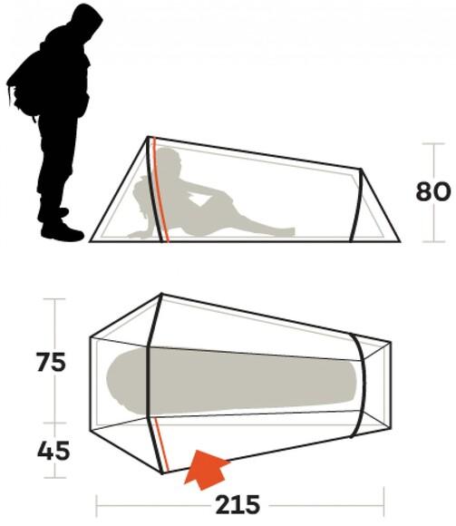 Палатка Ferrino Lightent 1 Pro Olive Green (92172LOOFR)