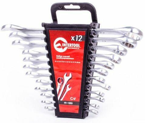 Набор ключей комбинированных Intertool HT-1203 (12 шт)