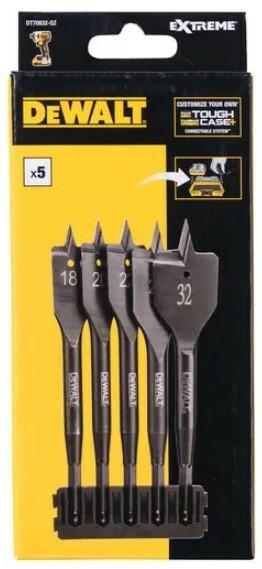 Кассета с перьевыми сверлами DeWalt Extreme Impact DT70832
