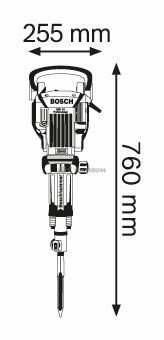 Отбойный молоток Bosch GSH 16-30 (0611335100)
