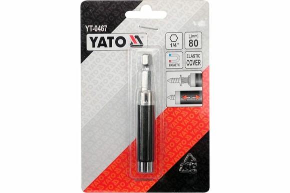 Битодержатель YATO 1/4", 80 мм (YT-0467)