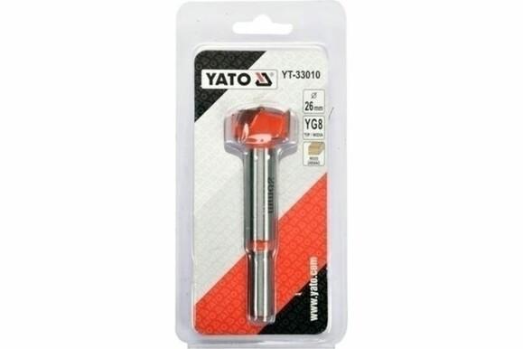 Сверло-фреза Форстнера по дереву YATO 26 мм (YT-33010)