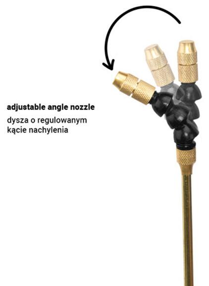 Телескопическая латунная штанга BRADAS 47-75 см (ASA12-4775)