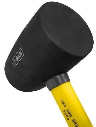 Киянка резиновая S&R 60 мм (284560060)