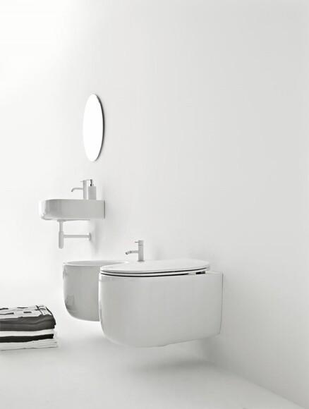 Унитаз подвесной Kerasan Nolita, безободковый (5314 30)