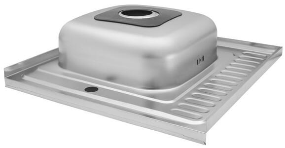 Кухонная мойка Kroner KRP Dekor-6060L, 0.6 мм (CV022812)
