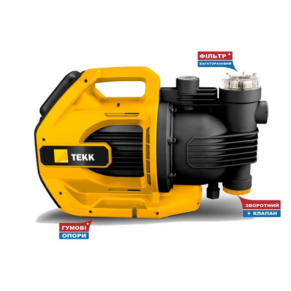 Автоматическая насосная станция TEKK HAUS BSG 1300 встроенный фильтр для воды (1000076)
