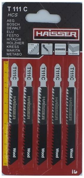 Пильные полотна Haisser T111С, 75 мм, 5 шт. (16569)