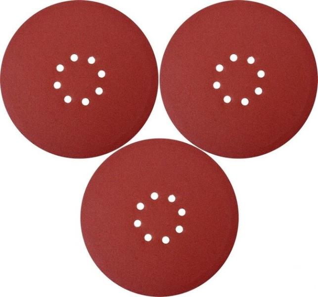 Круг шлифовальный с липучкой Yato YT-83475 для YT-82340 и YT-82350 (диам. 225 мм, Р150)