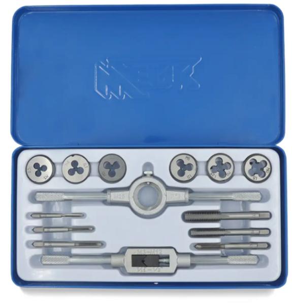 Набор метчиков и плашек Werk 14 шт. (129893)