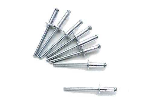 Заклепки 3,2х12мм вытяжные алюминиевые (50шт) СИЛА (680113)