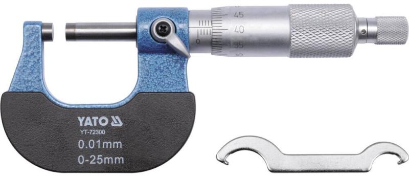 Микрометр Yato 0-25 мм (YT-72300)