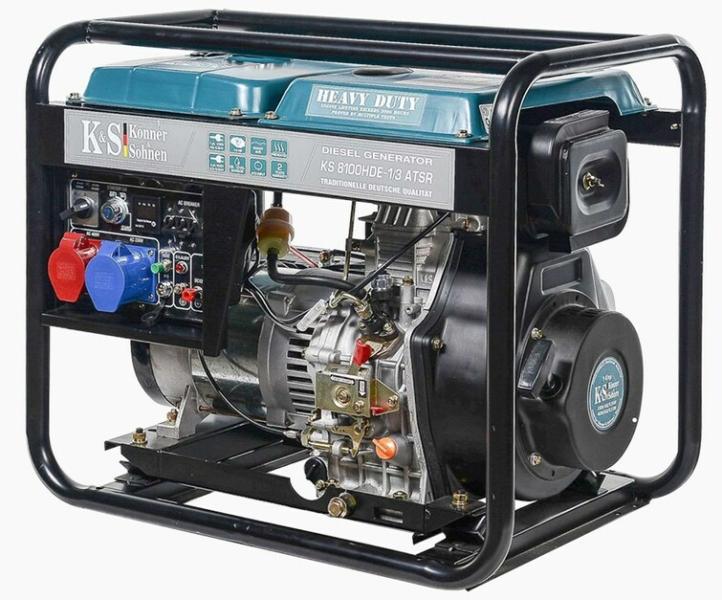 Дизельний генератор Konner&Sohnen KS 8100HDE-1/3 ATSR (EURO V)
