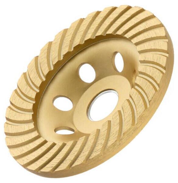 Алмазная шлифовальная чашка Intertool Turbo 115x22.2 мм (CT-6215)