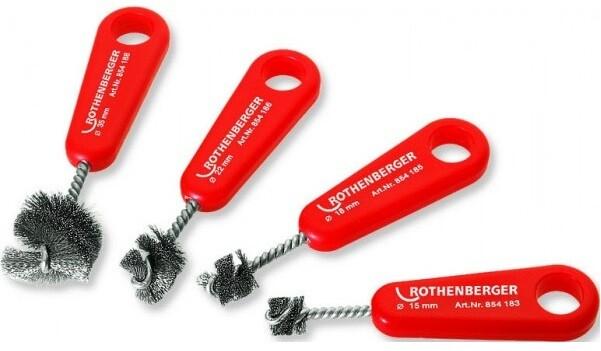 Щетка для обработки внутренней поверхности медных труб Rothenberger 28 мм (85_4187)