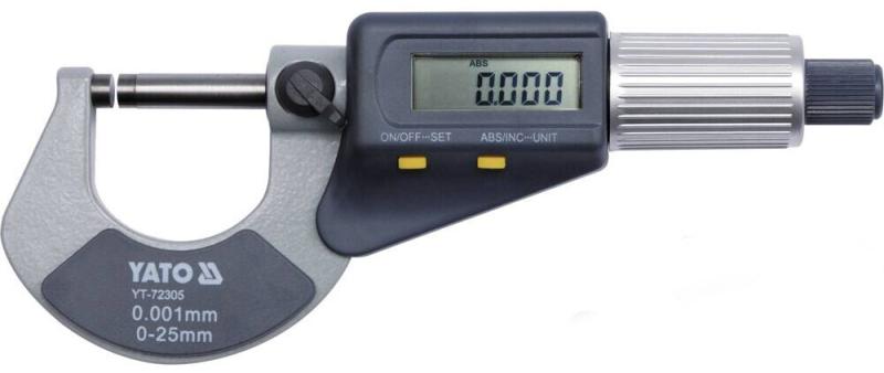 Микрометр Yato 0-25 мм (YT-72305)