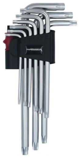 Набор Г-образных ключей HAISSER TORX T10-50 (48115)