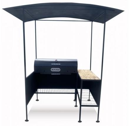 Мангал с крышей Vesuvi BBQ