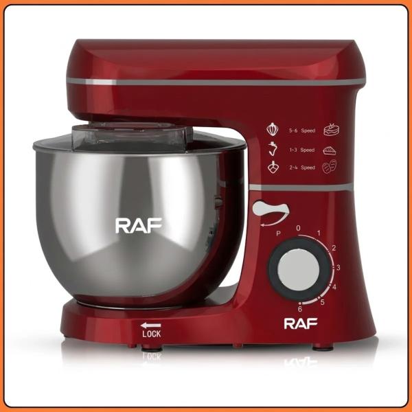 Фото Все для кухни Стационарный миксер с чашей 8 л из нержавеющей стали и 6 скоростями RAF R.6618B 1400W
