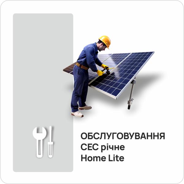 Обслуживание СЭС годовое Home Lite