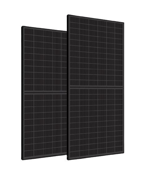 Фото Альтернативне електропостачання, Сонячні панелі, Стаціонарні сонячні панелі, Стаціонарні сонячні панелі Qsolar Фотоэлектрический модуль QS405-120HMB12 Qsolar (mono black 405W)