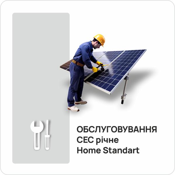 Обслуживание СЭС годовое Home Standart