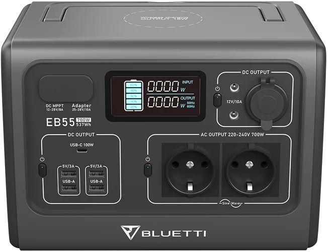 Зарядная станция BLUETTI PowerOak EB55 Portable Power Station (537 Вт·ч) 700 Вт (1508253)