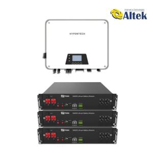 Гибридная станция Hypontech HES-3680 3,68KW, Dyness B4850, 48V – 2.4 кВт (3 шт.)