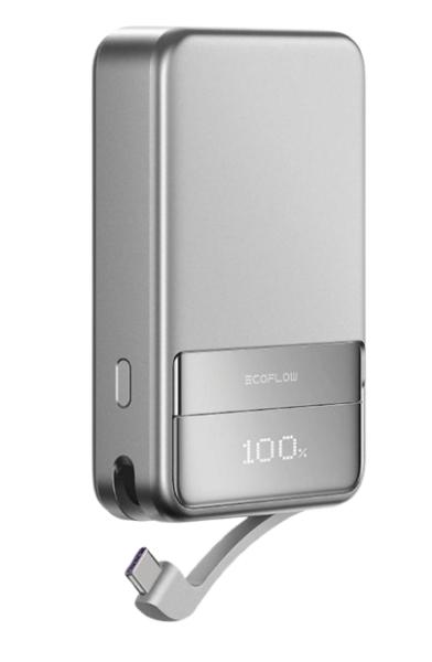 Павербанк EcoFLow RAPID Magnetic Power Bank 10000 Silver