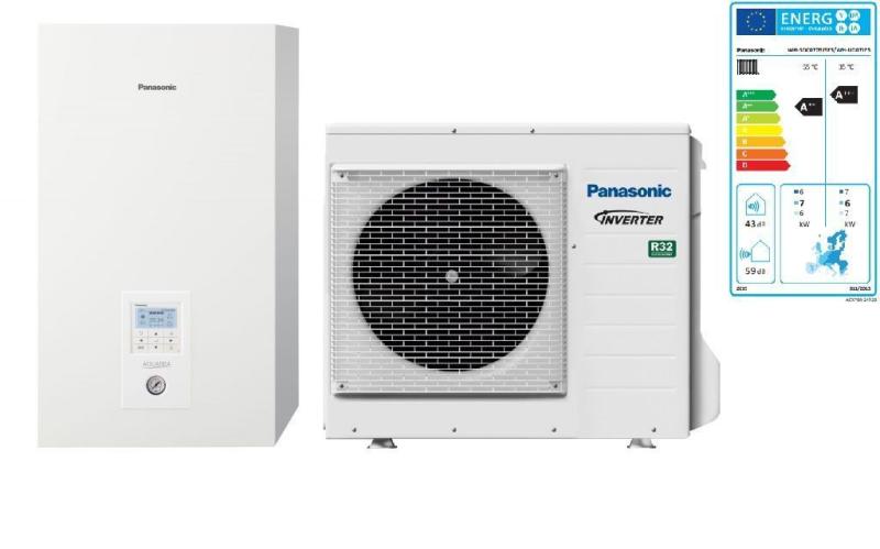 Тепловий насос Panasonic Aquarea High Performance J KIT-WC07J3E5 (Bi-Bloc, 7 кВт, 220 В)