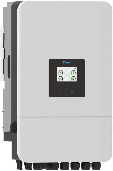 Фото Альтернативне електропостачання, Інвертори, Гібридні інвертори, Гібридні інвертори Deye Гібридний інвертор Deye SUN-15K-SG05LP3-EU-SM2 WiFi (15 кВт, 3 фази, 2 MPPT, LV)