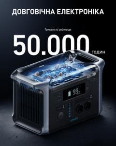 Зарядна станція ANKER 757 PowerHouse - 1229Wh/AC 1500W/100W 1xPD/4xUSB/1xCar/MPPT