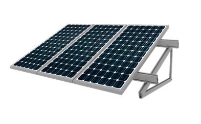 Алюмінієва система кріплень - На плоский дах